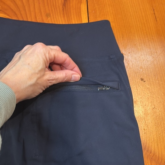 ATHLETA M Navy Delancey Skyline High Rise Leggings - Picture 10 of 10